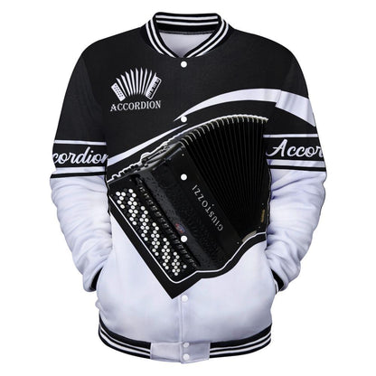 Accordion music 3d hoodie shirt for men and women HG HAC090101-Apparel-HG-Baseball jacket-S-Vibe Cosy™