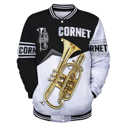 Cornet music 3d hoodie shirt for men and women HG HAC260202-Apparel-HG-Baseball jacket-S-Vibe Cosy™