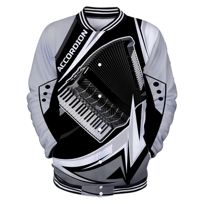 Accordion music 3d hoodie shirt for men and women HG HAC040201-Apparel-HG-Baseball jacket-S-Vibe Cosy™