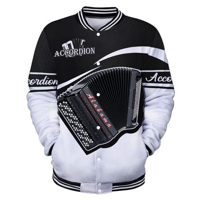 Accordion music 3d hoodie shirt for men and women HG HAC100101-Apparel-HG-Baseball jacket-S-Vibe Cosy™