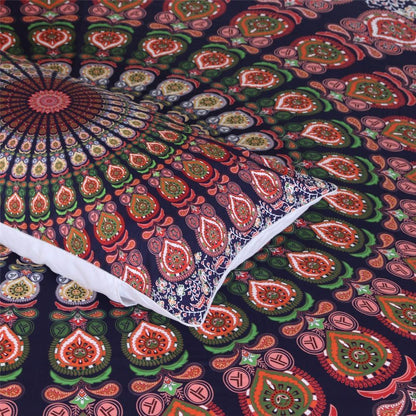 Mandala Nights Bedding Set-Bedding Sets-Ocean Gadget-Beddingset 1-USA Twin-Vibe Cosy™