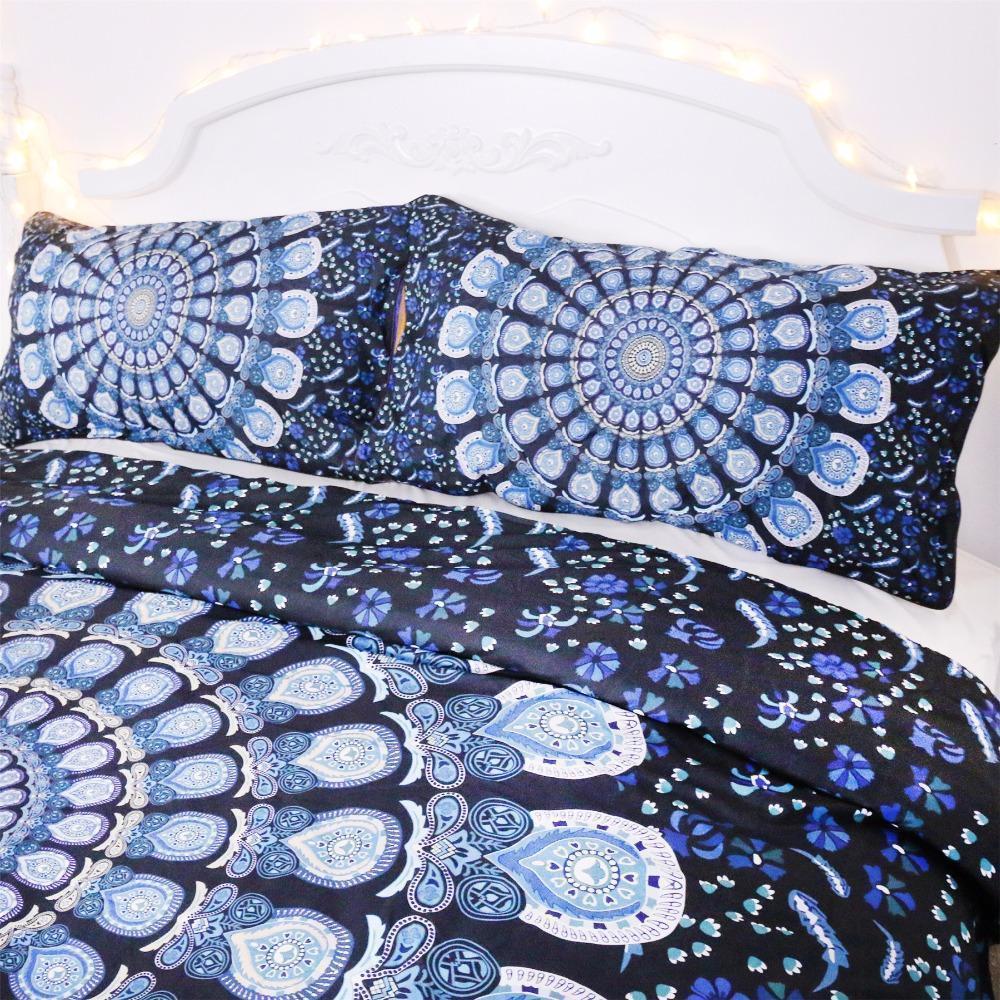 Mandala Nights Bedding Set-Bedding Sets-Ocean Gadget-Beddingset 2-USA Twin-Vibe Cosy™