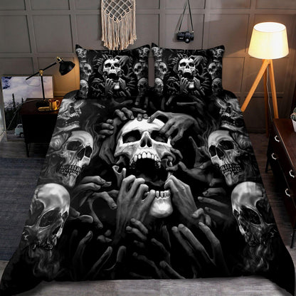 Screaming Skull Bedding Set HAC080802S1