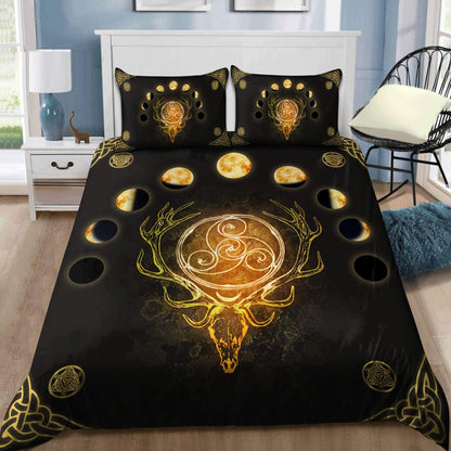 Premium Deer Wicca All Over Printed Bedding MEI
