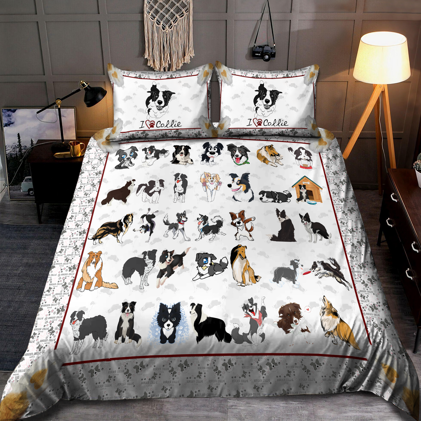 Border collie bedding set JJW31082001