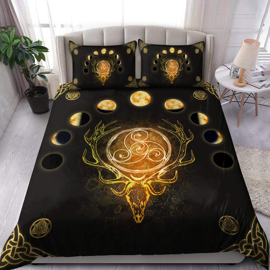 Premium Deer Wicca All Over Printed Bedding MEI