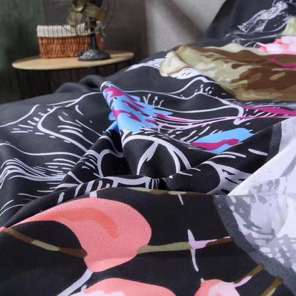 Black Skull Bedding-Bedding Set-6teenth Outlet-Twin 2pcs-Vibe Cosy™