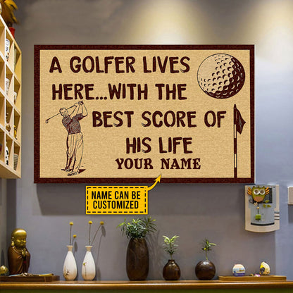Custom Name XT GOLF Poster Horizontal NTN07052104