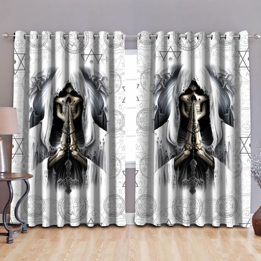 Skull Window Curtains MH11092003.S1