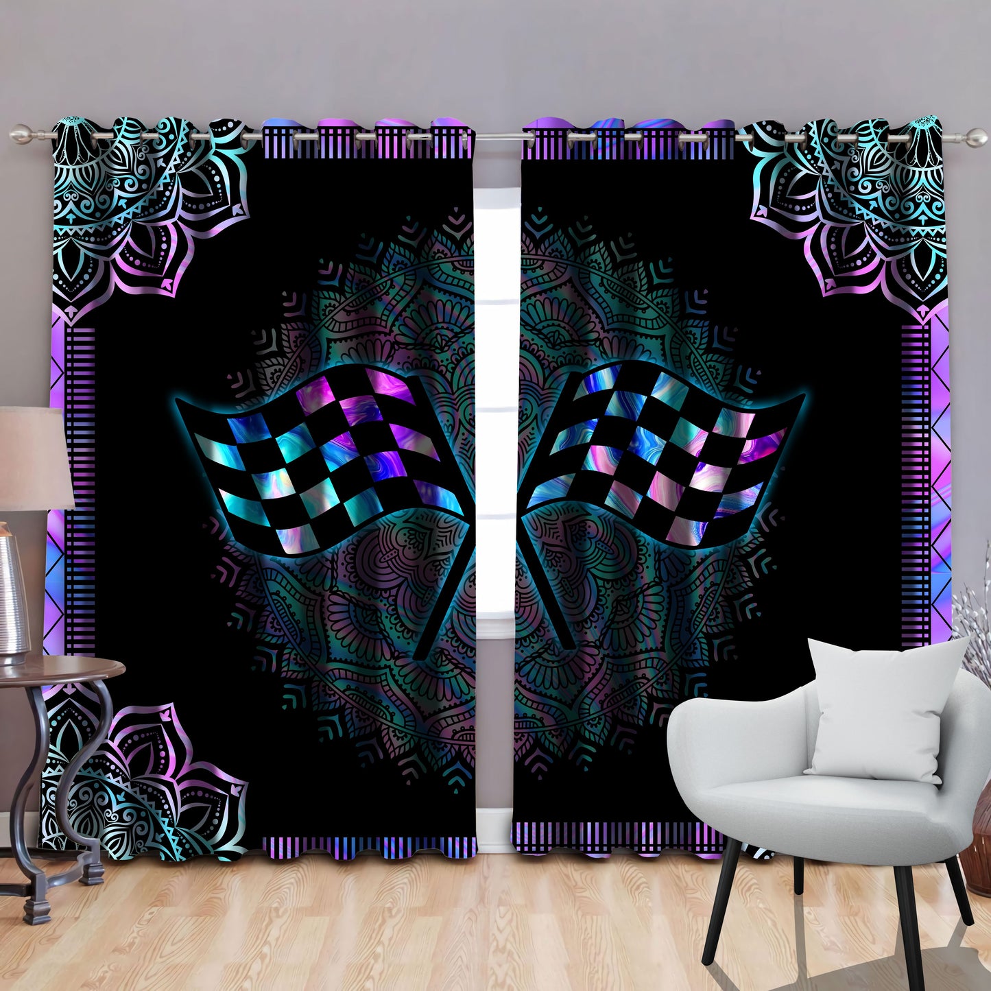 Racing Window Curtains NTN13042103