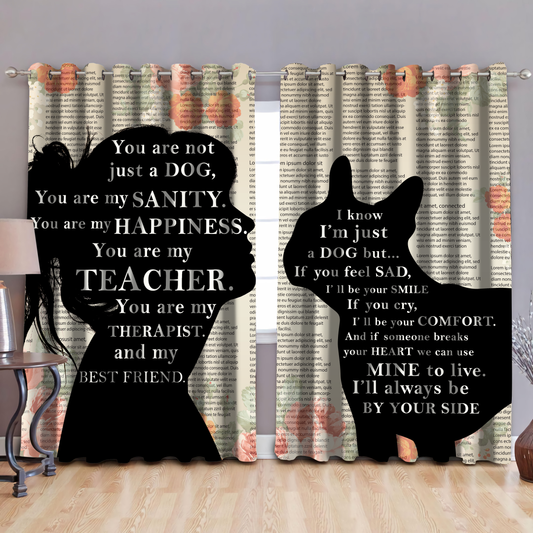 Love My Dog Curtains SN23012103