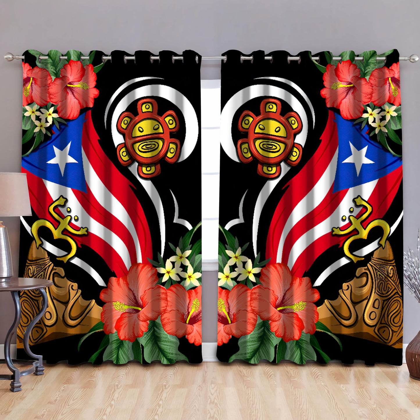 Puerto Rico Window Curtains AM16042107