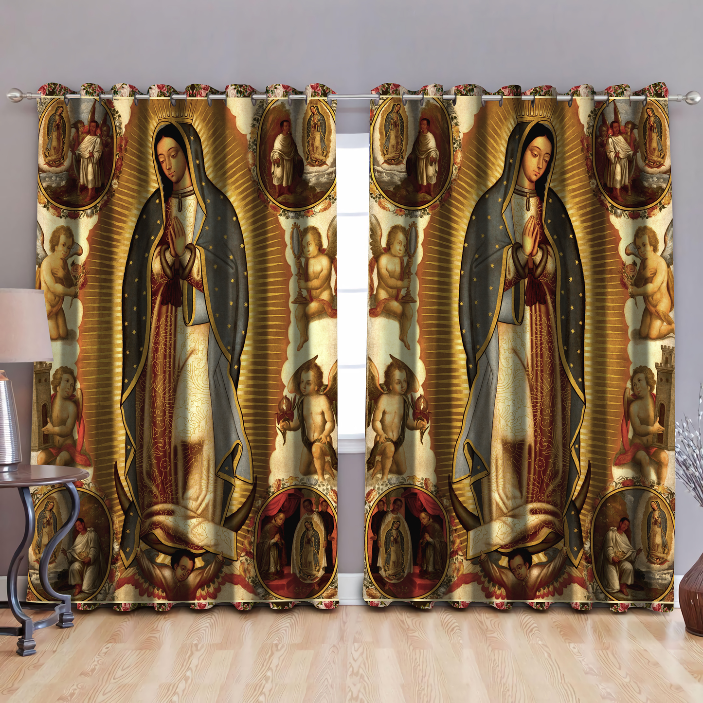 Virgin Mary Curtain XT