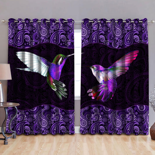 Hummingbird 3D All Over Printed Curtain NTN15052101