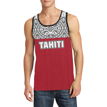 Tahiti Polynesian All Over Hoodie - BN09-Apparel-Khanh Arts-Tank Top-S-Vibe Cosy™