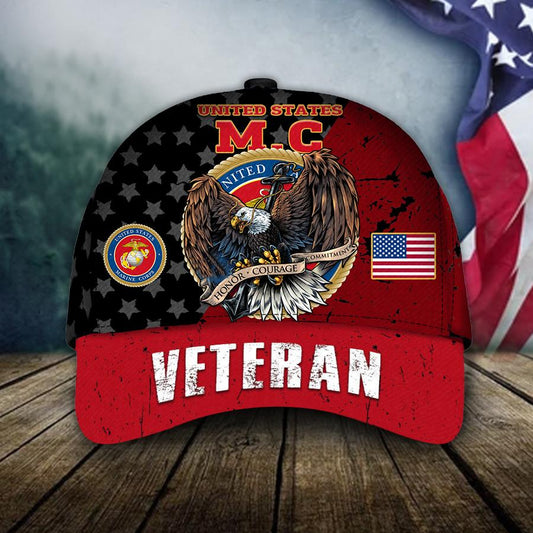 United States Marine Corp Veteran Classic Cap