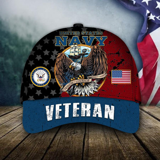 United States Navy Veteran Classic Cap