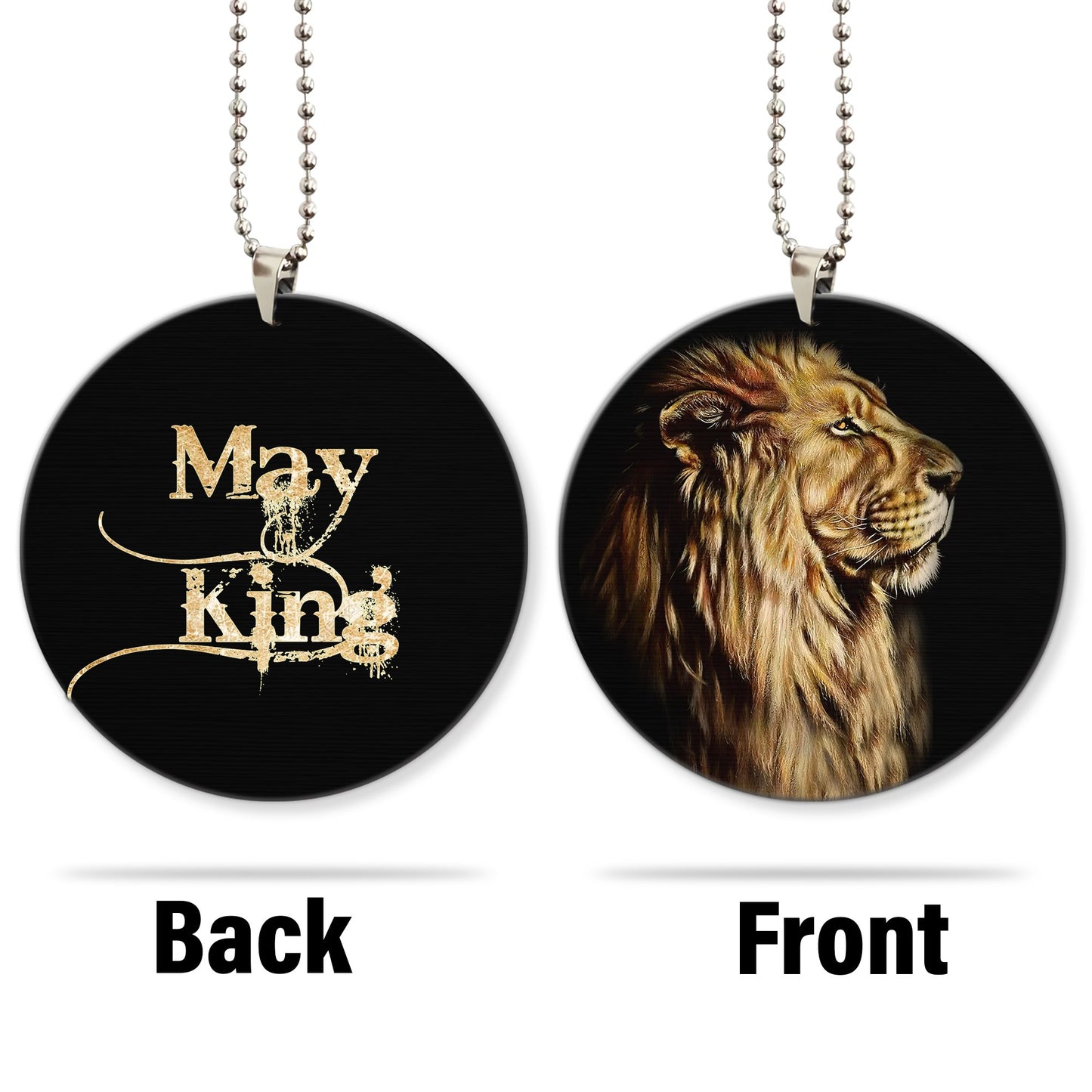 May King Lion Unique Design Car Hanging Ornament