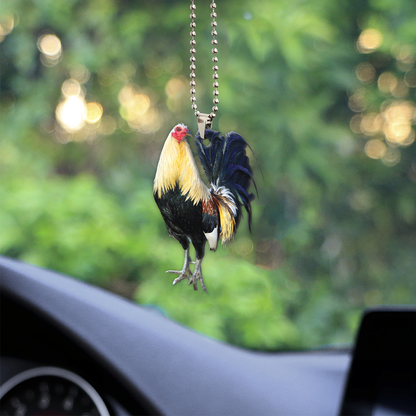 Rooster Unique Design Car Hanging Ornament SN19042103