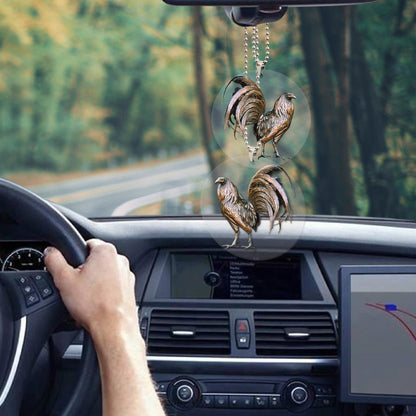 Rooster Unique Design Car Hanging Ornament TNA17052106