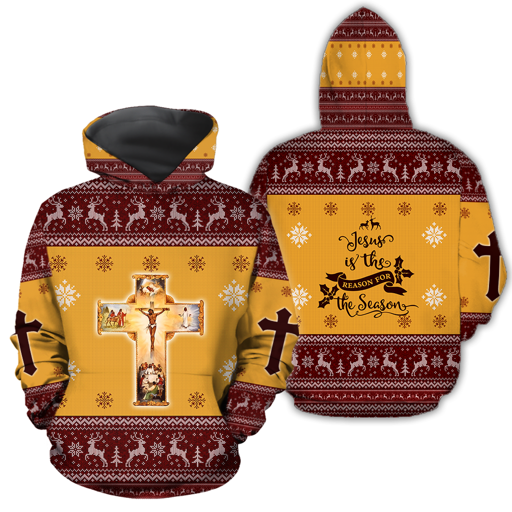 Jesus Christmas 3D All Over Printed Shirts For Men and Women