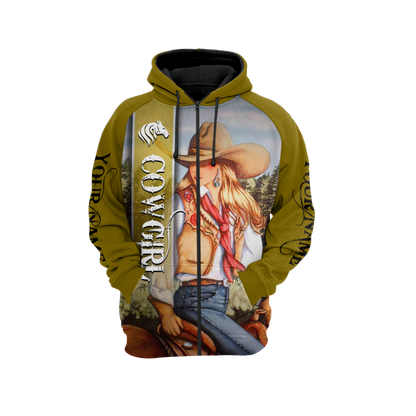Cowgirl Customize 3D All Over Printed Shirts VP19122008XT