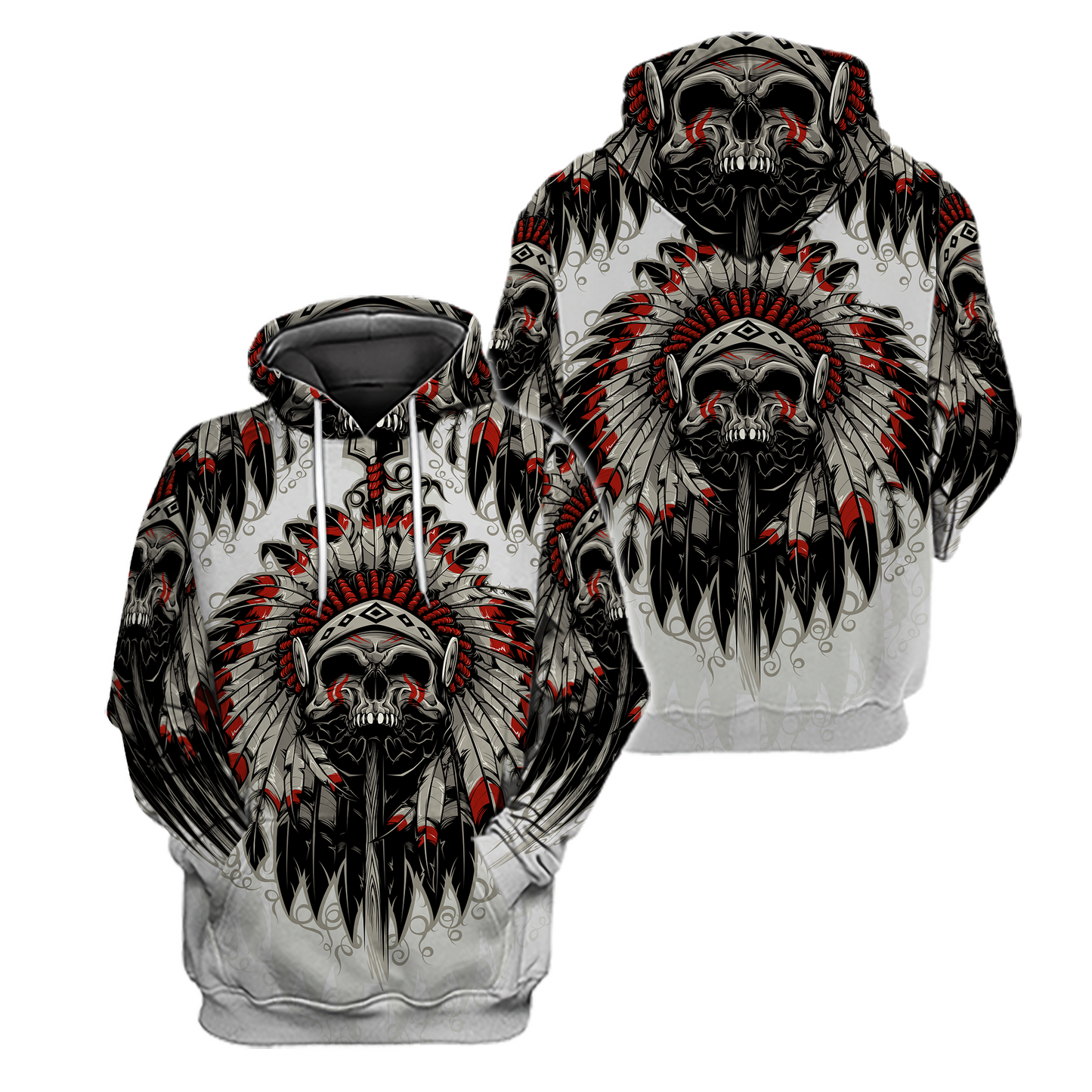 Native American 3D All Over Printed Legging + Hoodie