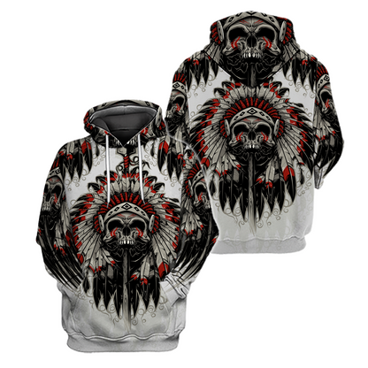 Native American 3D All Over Printed Legging + Hoodie