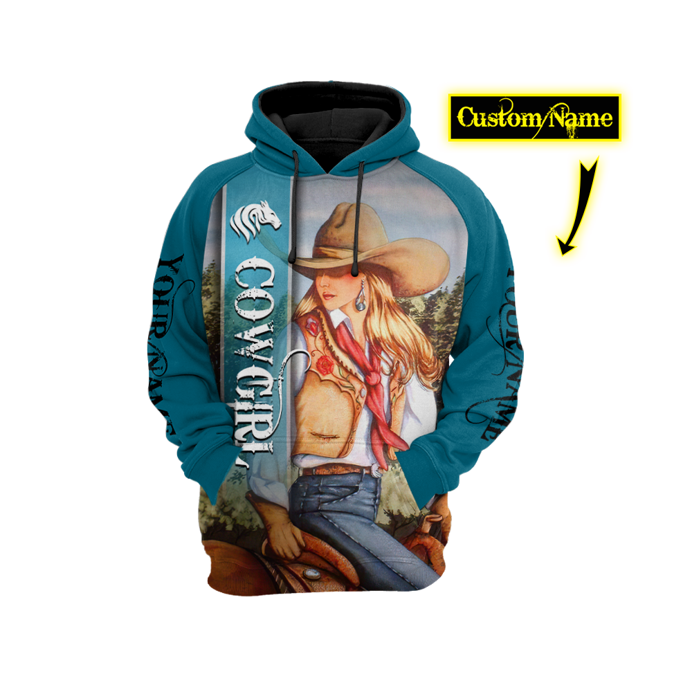 Cow Girl 3D All Over Printed Shirts VP19122007XT