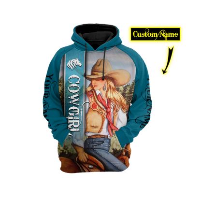 Cow Girl 3D All Over Printed Shirts VP19122007XT