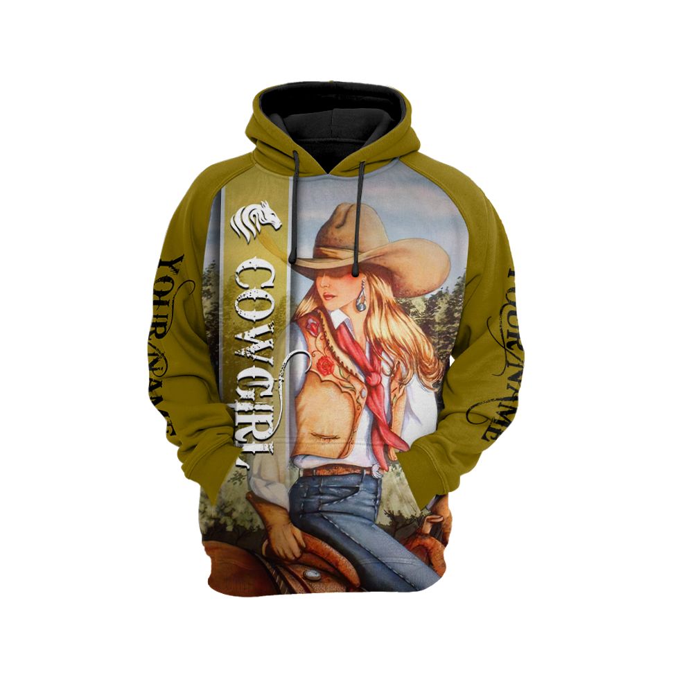 Cowgirl Customize 3D All Over Printed Shirts VP19122008XT