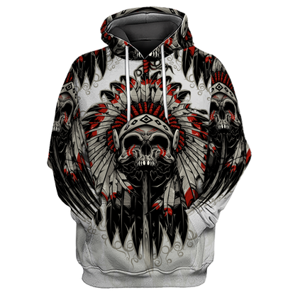 Native American 3D All Over Printed Legging + Hoodie