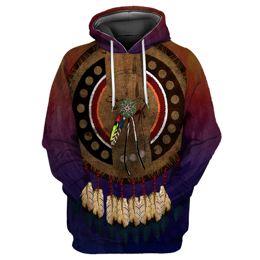 Native American 3D All Over Printed Unisex Shirts