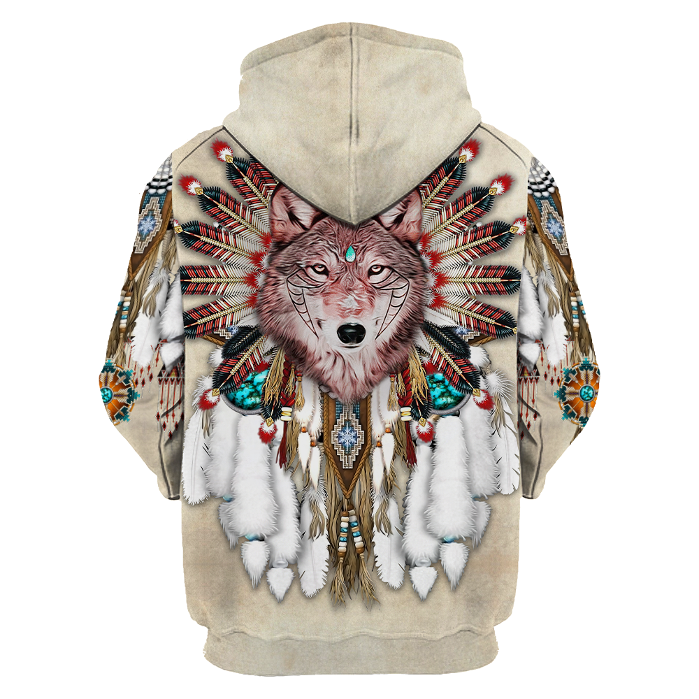 Native American 3D All Over Printed Legging + Hoodie