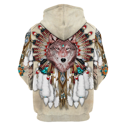 Native American 3D All Over Printed Legging + Hoodie