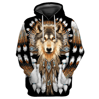 Native American 3D All Over Printed Legging + Hoodie