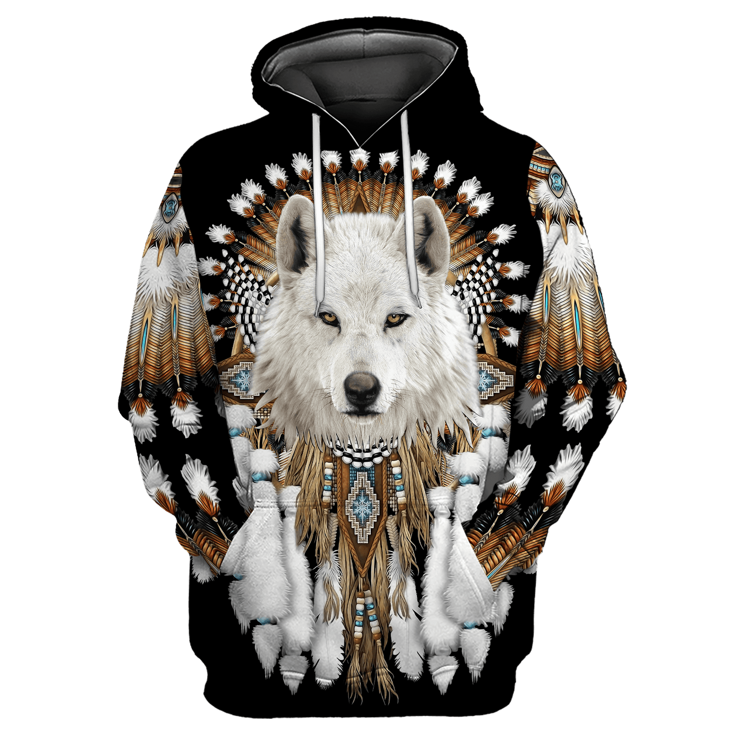 Native American 3D All Over Printed Legging + Hoodie