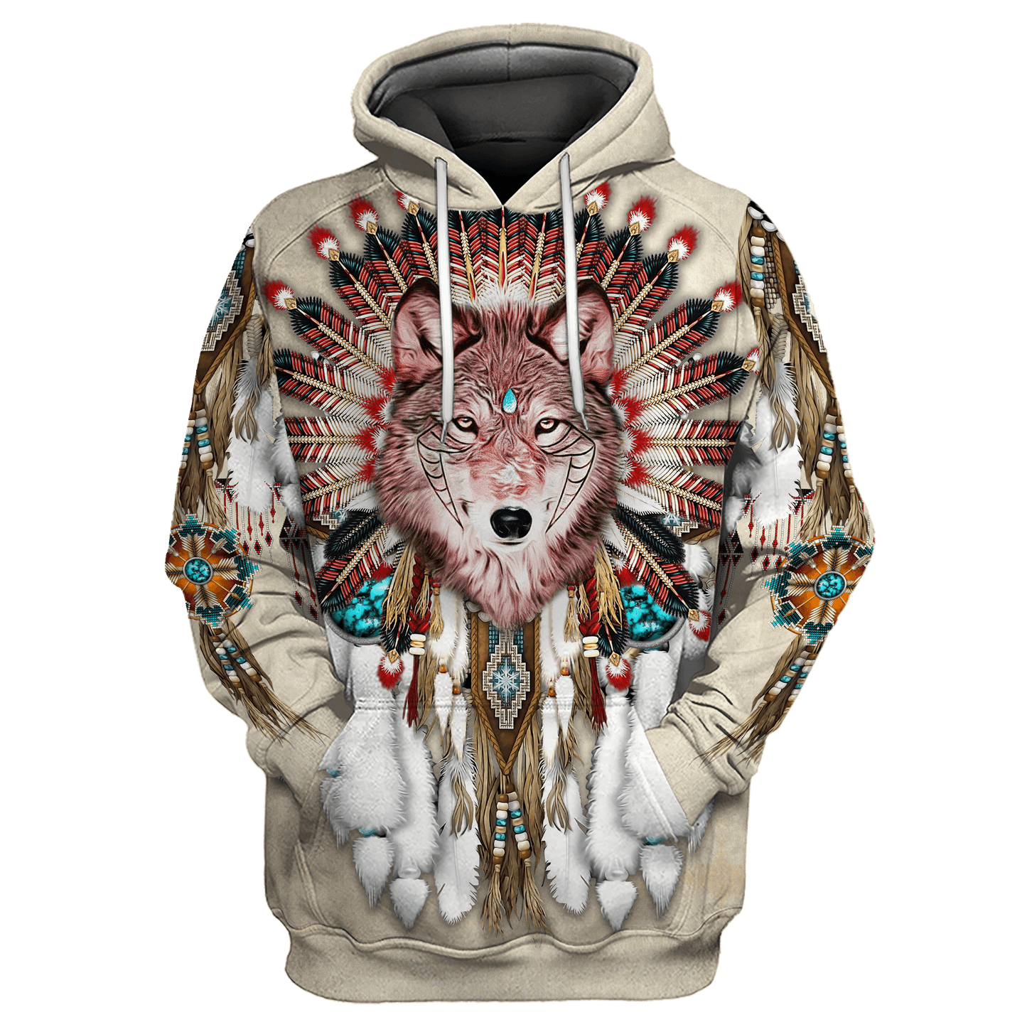 Native American 3D All Over Printed Legging + Hoodie