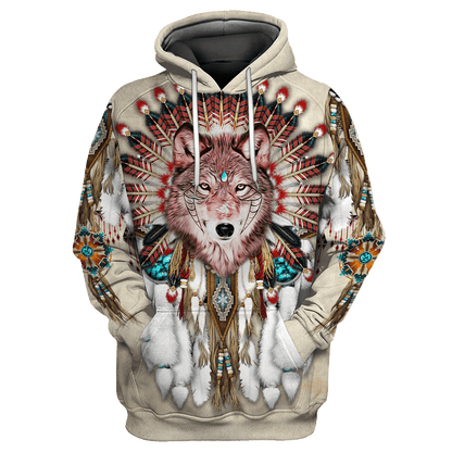 Native American 3D All Over Printed Legging + Hoodie