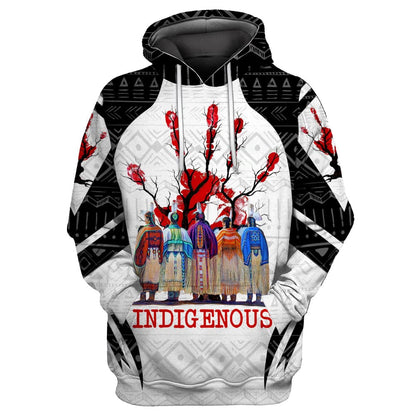 Native American 3D All Over Printed Legging + Hoodie