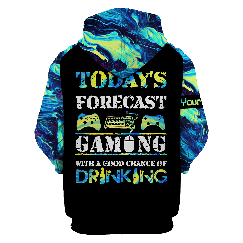 Today's Forecast Gaming Personalized Name SN29042104