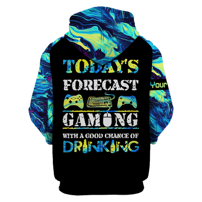 Today's Forecast Gaming Personalized Name SN29042104