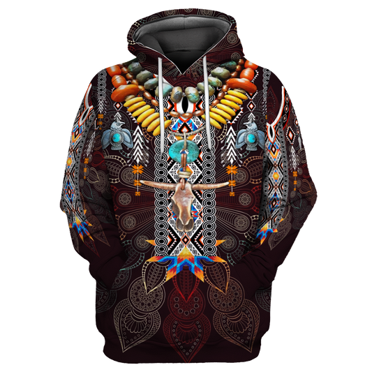 Native American 3D All Over Printed Unisex Shirts