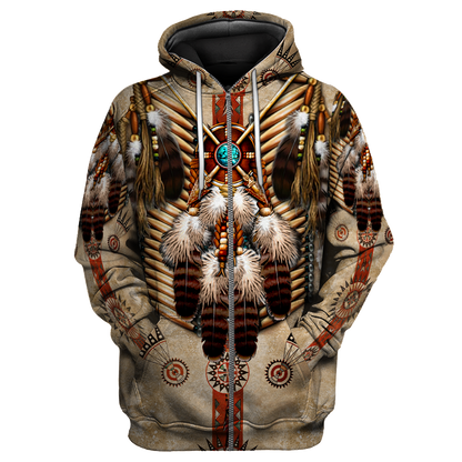Native American 3D All Over Printed Unisex Shirts