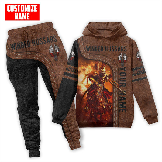 Premium Winged Hussars Best Custom name Combo Sweatpant Hoodie