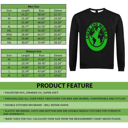 Australia Santa Is Coming™ - Christmas Sweatshirt K5-CREWNECK SWEATSHIRTS-HP Arts-Men-XXXL-Red Mix Green-Vibe Cosy™