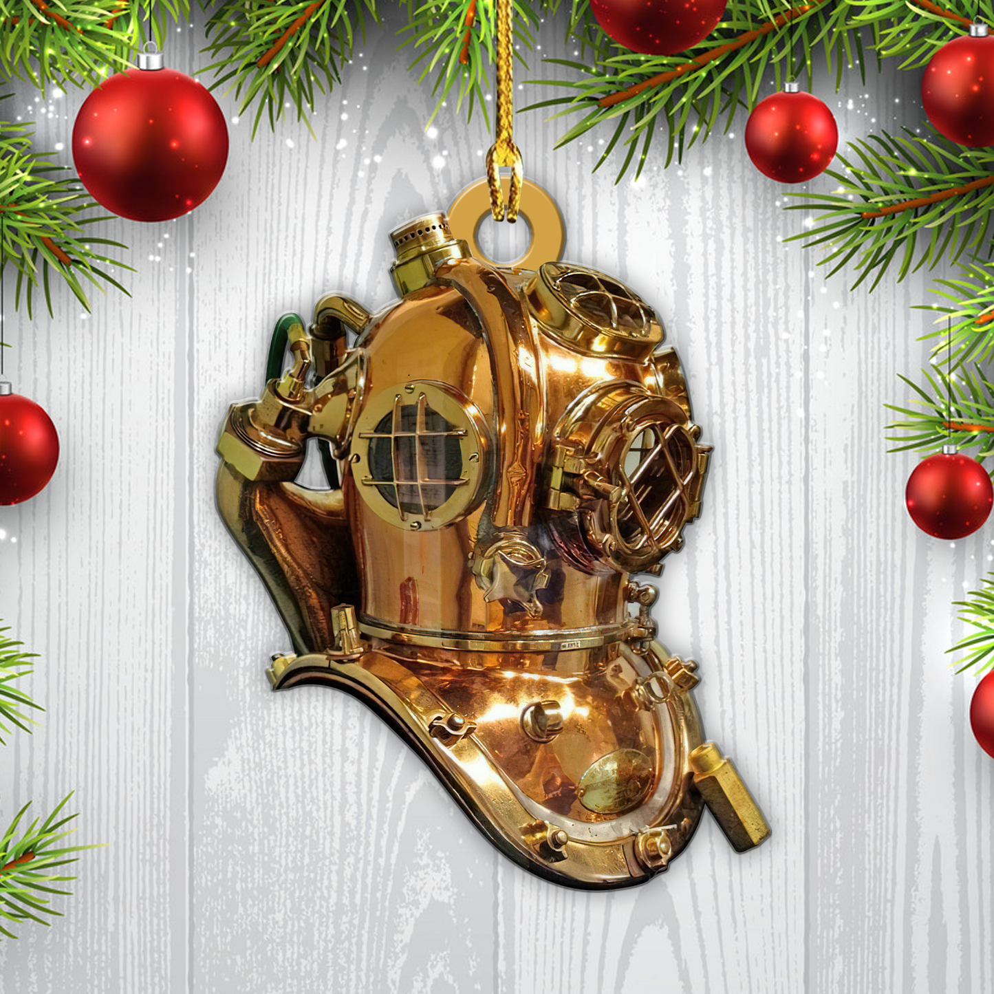 Scuba Diving Ornament