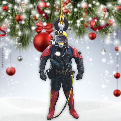 Ornament Scuba Diver