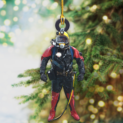Ornament Scuba Diver