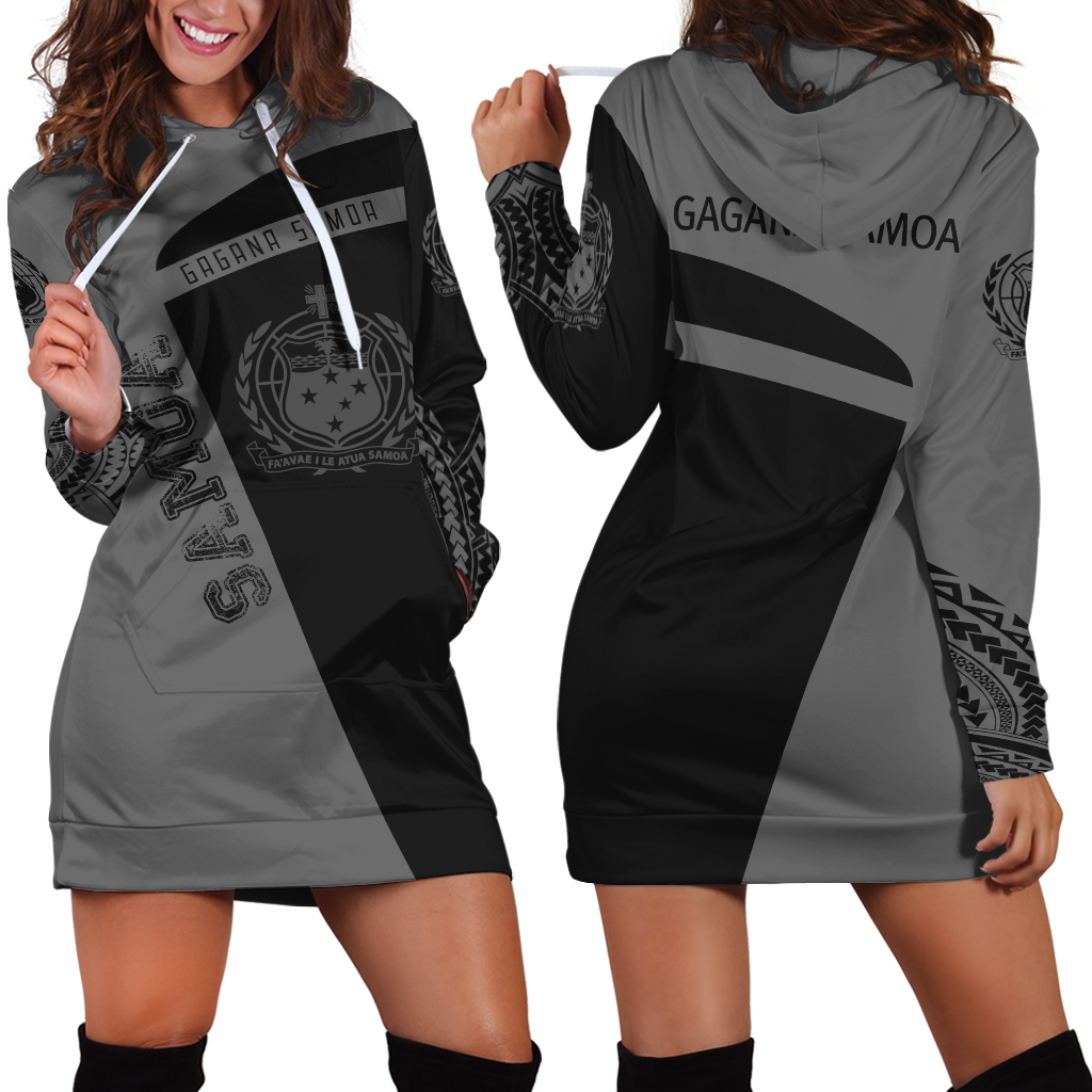 Samoa polynesian 3D hoodie dress HG62005